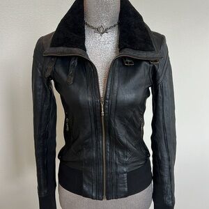 Jan Hilmer + Sparrow Puma Black Leather Jacket 4